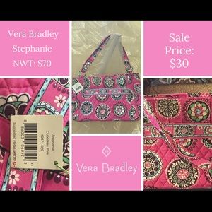 NWT: Vera Bradly | Stephanie | Cupcakes Pink